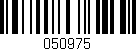 Código de barras (EAN, GTIN, SKU, ISBN): '050975'