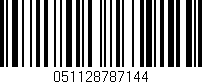 Código de barras (EAN, GTIN, SKU, ISBN): '051128787144'