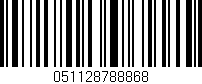Código de barras (EAN, GTIN, SKU, ISBN): '051128788868'
