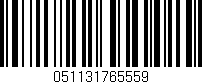 Código de barras (EAN, GTIN, SKU, ISBN): '051131765559'