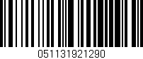 Código de barras (EAN, GTIN, SKU, ISBN): '051131921290'