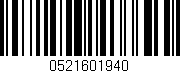 Código de barras (EAN, GTIN, SKU, ISBN): '0521601940'
