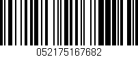Código de barras (EAN, GTIN, SKU, ISBN): '052175167682'