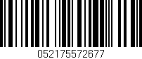 Código de barras (EAN, GTIN, SKU, ISBN): '052175572677'