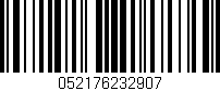 Código de barras (EAN, GTIN, SKU, ISBN): '052176232907'