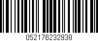Código de barras (EAN, GTIN, SKU, ISBN): '052176232938'
