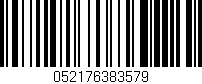 Código de barras (EAN, GTIN, SKU, ISBN): '052176383579'