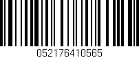 Código de barras (EAN, GTIN, SKU, ISBN): '052176410565'