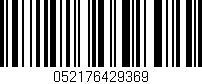 Código de barras (EAN, GTIN, SKU, ISBN): '052176429369'