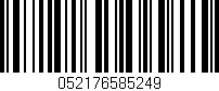 Código de barras (EAN, GTIN, SKU, ISBN): '052176585249'