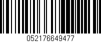 Código de barras (EAN, GTIN, SKU, ISBN): '052176649477'