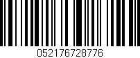 Código de barras (EAN, GTIN, SKU, ISBN): '052176728776'