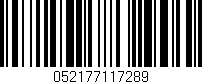 Código de barras (EAN, GTIN, SKU, ISBN): '052177117289'