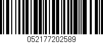 Código de barras (EAN, GTIN, SKU, ISBN): '052177202589'