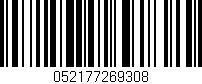 Código de barras (EAN, GTIN, SKU, ISBN): '052177269308'