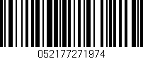 Código de barras (EAN, GTIN, SKU, ISBN): '052177271974'