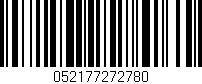 Código de barras (EAN, GTIN, SKU, ISBN): '052177272780'