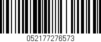 Código de barras (EAN, GTIN, SKU, ISBN): '052177276573'