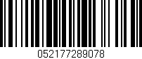 Código de barras (EAN, GTIN, SKU, ISBN): '052177289078'