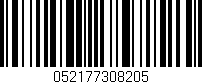 Código de barras (EAN, GTIN, SKU, ISBN): '052177308205'