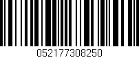 Código de barras (EAN, GTIN, SKU, ISBN): '052177308250'