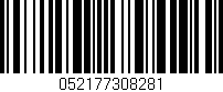 Código de barras (EAN, GTIN, SKU, ISBN): '052177308281'
