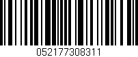 Código de barras (EAN, GTIN, SKU, ISBN): '052177308311'