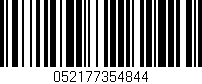Código de barras (EAN, GTIN, SKU, ISBN): '052177354844'