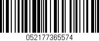 Código de barras (EAN, GTIN, SKU, ISBN): '052177365574'