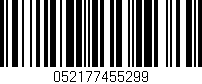 Código de barras (EAN, GTIN, SKU, ISBN): '052177455299'