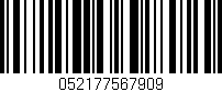 Código de barras (EAN, GTIN, SKU, ISBN): '052177567909'