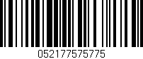 Código de barras (EAN, GTIN, SKU, ISBN): '052177575775'