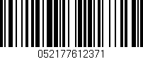 Código de barras (EAN, GTIN, SKU, ISBN): '052177612371'