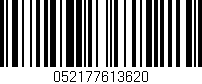 Código de barras (EAN, GTIN, SKU, ISBN): '052177613620'
