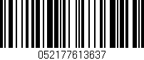 Código de barras (EAN, GTIN, SKU, ISBN): '052177613637'