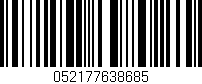Código de barras (EAN, GTIN, SKU, ISBN): '052177638685'
