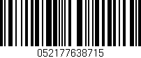 Código de barras (EAN, GTIN, SKU, ISBN): '052177638715'