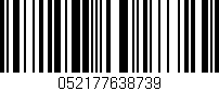 Código de barras (EAN, GTIN, SKU, ISBN): '052177638739'