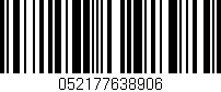 Código de barras (EAN, GTIN, SKU, ISBN): '052177638906'