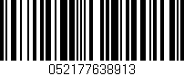 Código de barras (EAN, GTIN, SKU, ISBN): '052177638913'