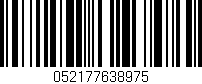 Código de barras (EAN, GTIN, SKU, ISBN): '052177638975'