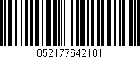 Código de barras (EAN, GTIN, SKU, ISBN): '052177642101'