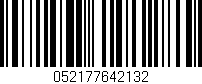 Código de barras (EAN, GTIN, SKU, ISBN): '052177642132'