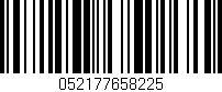 Código de barras (EAN, GTIN, SKU, ISBN): '052177658225'