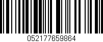 Código de barras (EAN, GTIN, SKU, ISBN): '052177659864'