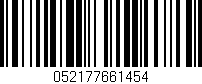 Código de barras (EAN, GTIN, SKU, ISBN): '052177661454'