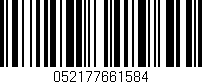 Código de barras (EAN, GTIN, SKU, ISBN): '052177661584'