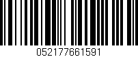 Código de barras (EAN, GTIN, SKU, ISBN): '052177661591'