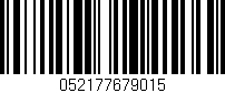 Código de barras (EAN, GTIN, SKU, ISBN): '052177679015'