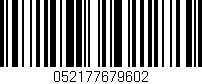 Código de barras (EAN, GTIN, SKU, ISBN): '052177679602'